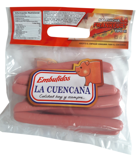 salchicha la frankfurt funda